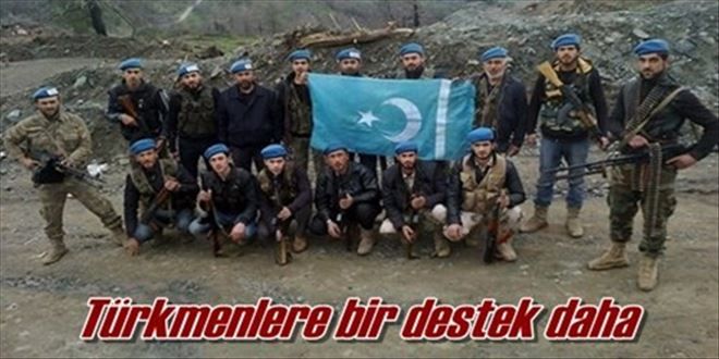 Türkmenlere destek artıyor