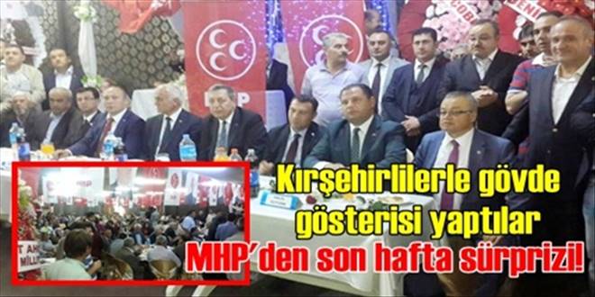 Kırşehirlilerden MHP birlikteliği