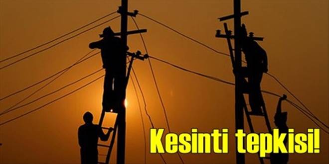 Elektrik kesintileri köylüleri isyan ettirdi