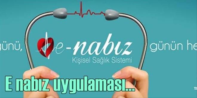 Sağlıkta devrim  e-Nabız