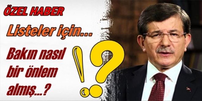 ´AK Parti aday listeleri için  Davutoğlu yemini´ iddiası