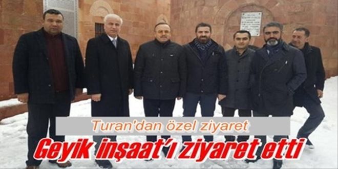 AKP teşkilat başkan yardımcısı hacı turan´dan özel ziyaret