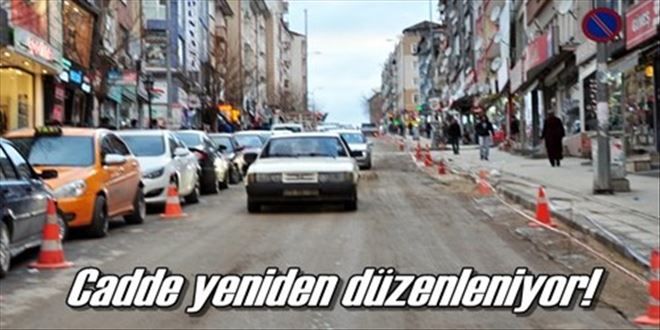 Ankara Caddesi yenileniyor