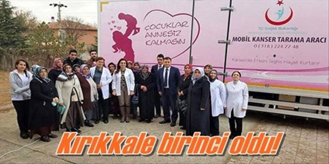 Kanser taramasında Türkiye birincisi olduk