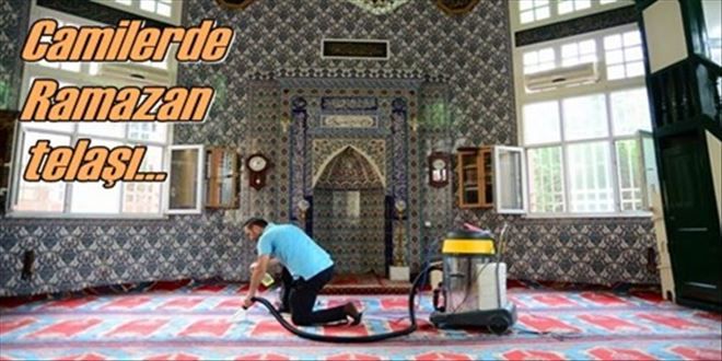 Camiler Ramazan´a hazırlanıyor