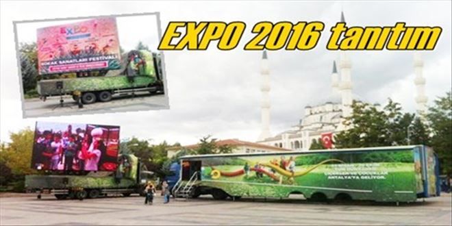 EXPO 2016 tanıtım TIR´ı Kırıkkale´de