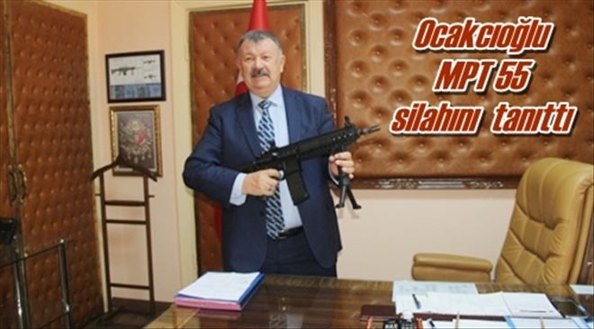 Ocakcıoğlu MPT 55 silahını tanıttı