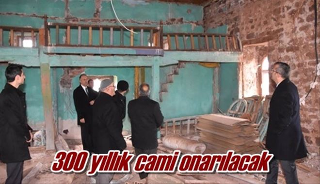 300 yıllık cami onarılacak