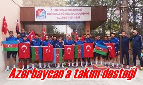 Azerbaycan’a takım desteği