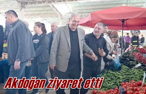 Akdoğan ziyaret etti