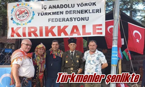Türkmenler şenlikte