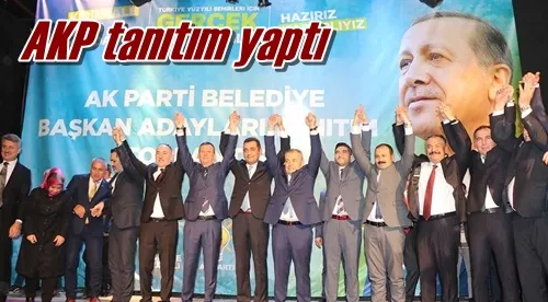 AKP tanıtım yaptı