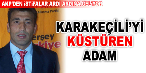 AKP, Karakeçili`de Kan Kaybediyor