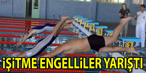 İşitme Engelliler Yüzme Yarışması