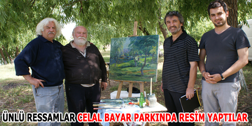 Ünlü Ressamlar Celal Bayar Parkında