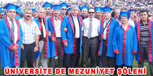 Kırıkkale Üniversitesi`nde Mezuniyet Coşkusu 