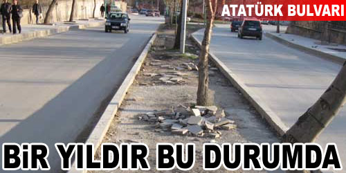 Bitirilemeyen Atatürk Bulvarı