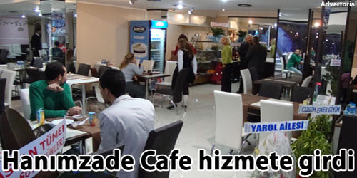 Yeni bir lezzet mekânı, Hanımzade Cafe 