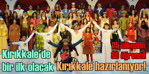 25 Ülkeden 80 Öğrenci Kırıkkale
