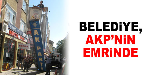Belediye-AKP Dayanışması