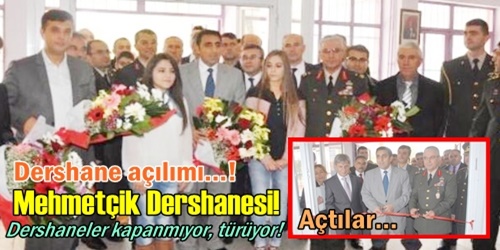 Mehmetçik Dershanesi açıldı