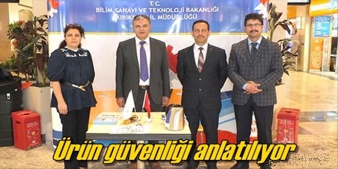 Ürün güvenliği anlatılıyor