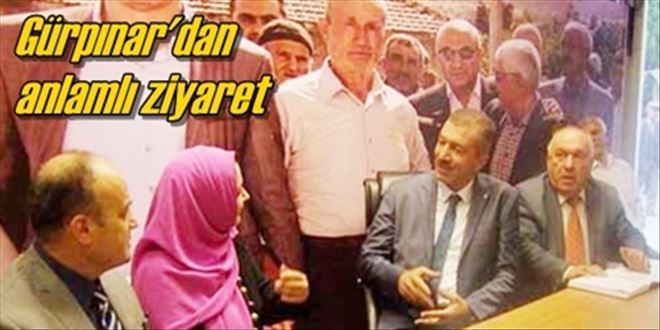 Gürpınar´dan Öztürk´e anlamlı ziyaret