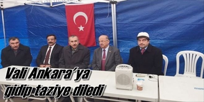 Şehit evini ziyaret etti