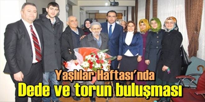 Dede torun buluşması