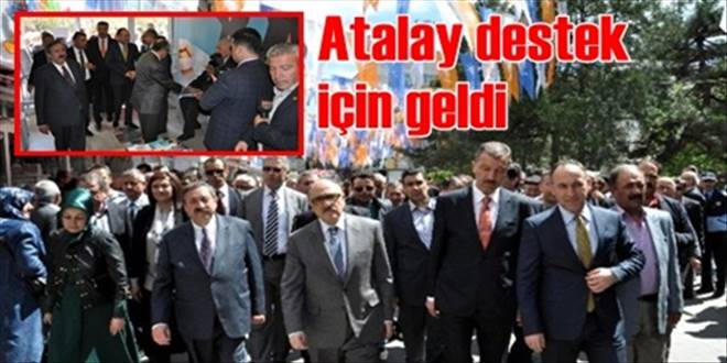 Atalay partiyi ziyaret etti