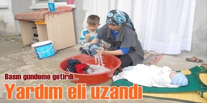 YARDIM ELİ UZANDI