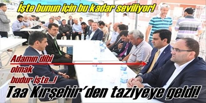 Baba ocağına taziye ziyareti