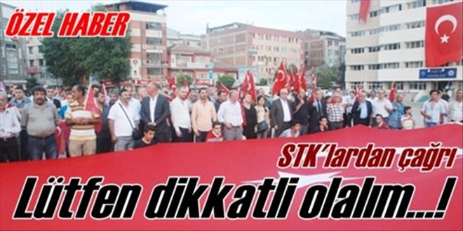 Sağduyu çağrısı yapılıyor