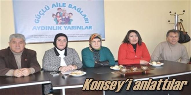 Konsey çalışmaları anlatıldı