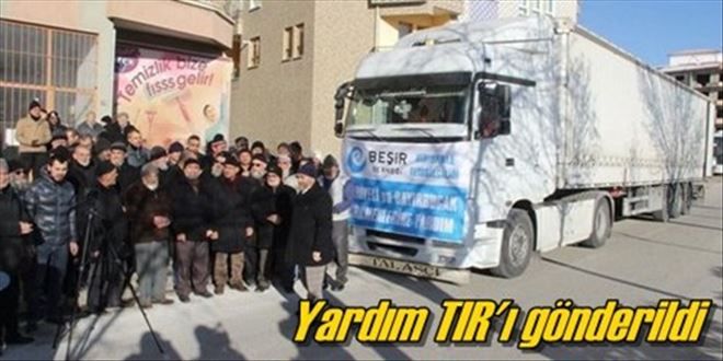 Yardımlar gönderildi