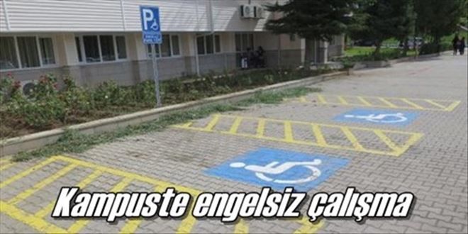 Engelsiz kampus projesi