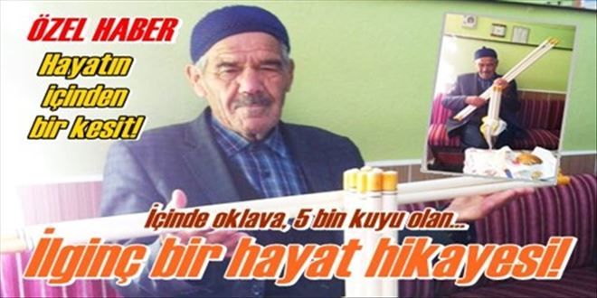 35 senedir oklava satıyor!