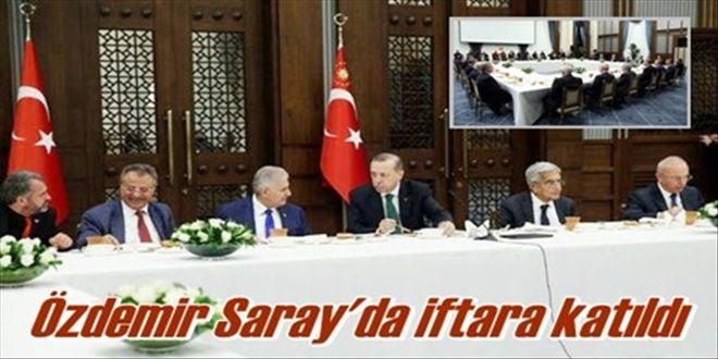 Saray´da Muharrem iftarı