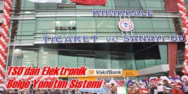 TSO´dan Elektronik  Belge Yönetim Sistemi