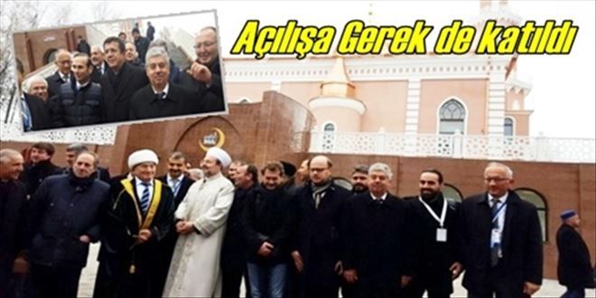 Bekir Gerek Belarus´da  cami açılışına katıldı