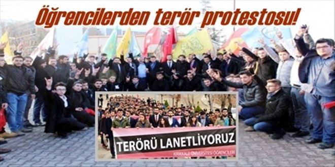 Öğrenciler protesto ettiler!