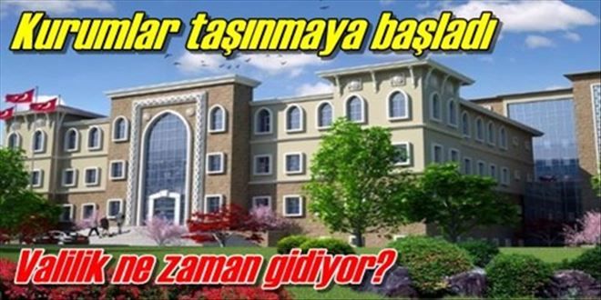 Kurumlar taşınıyor!