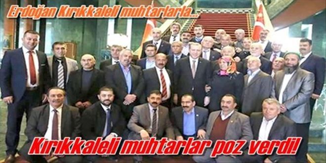 Kırıkkaleli muhtarlarla görüştü