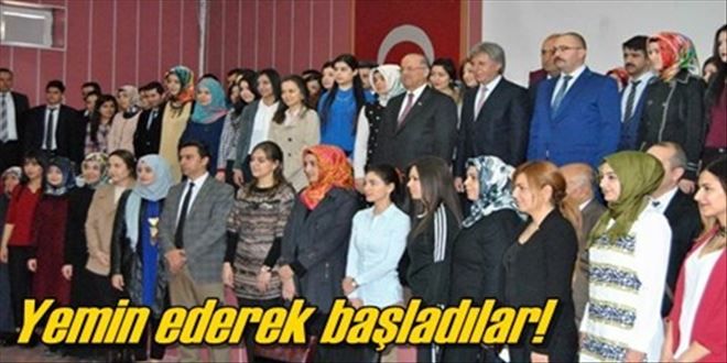 Mesleğe ilk adımı attılar