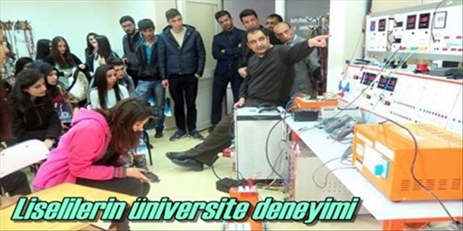 Üniversiteyi tanıdılar