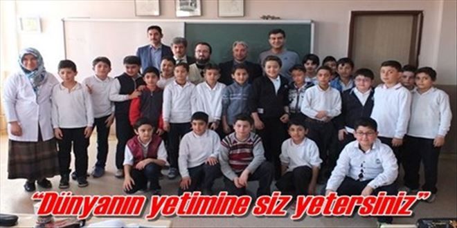 ?Dünyanın yetimine siz yetersiniz?