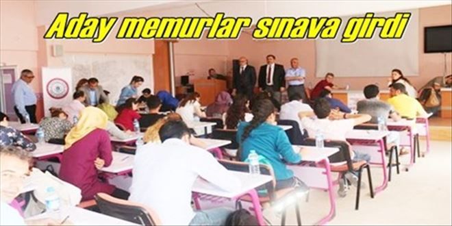 ADAY MEMURLAR SINAVDAN GEÇTİ