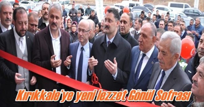 Kırıkkale´ye yeni lezzet Gönül Sofrası