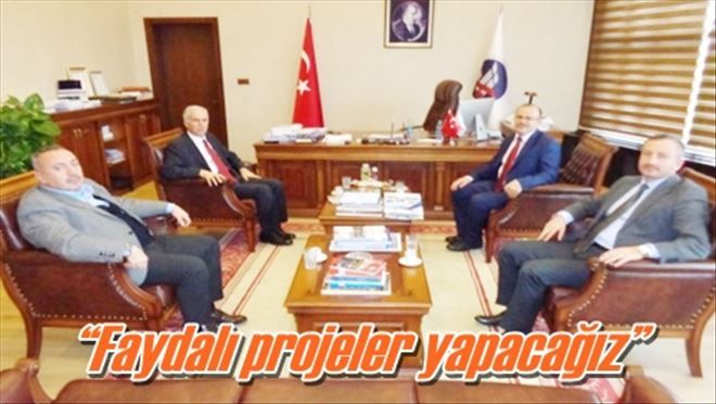 ?Faydalı projeler yapacağız?