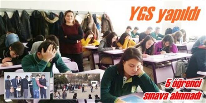 YGS heyecanı yaşandı!